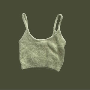 Light green Garage tank